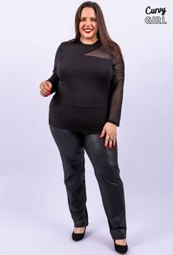 Picture of PLUS SIZE TOP WITH NECKLINE CUT